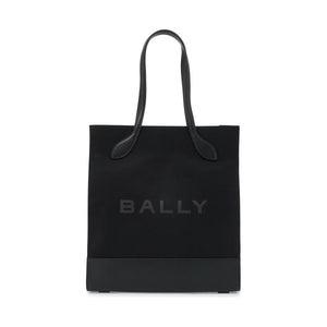 Nylon Leather Tote Bag