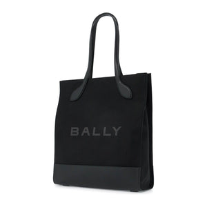 Nylon Leather Tote Bag