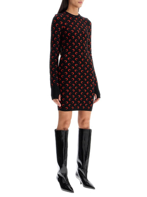 Knitted All Over Moon Dress-MARINE SERRE-JOHN JULIA