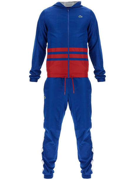 Hooded Zip-Up Tracksuit Set-Lacoste-JOHN JULIA