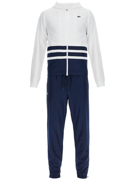 Hooded Zip-Up Tracksuit-Lacoste-JOHN JULIA