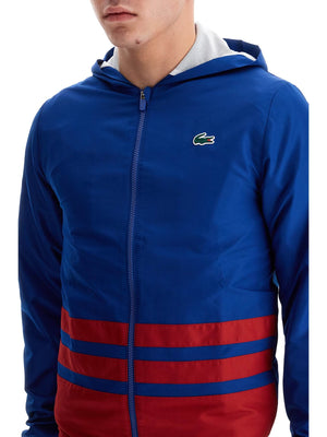 Hooded Zip-Up Tracksuit Set-Lacoste-JOHN JULIA