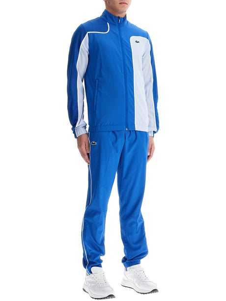 Sporty Contrasting Stitch Tracksuit-Lacoste-JOHN JULIA