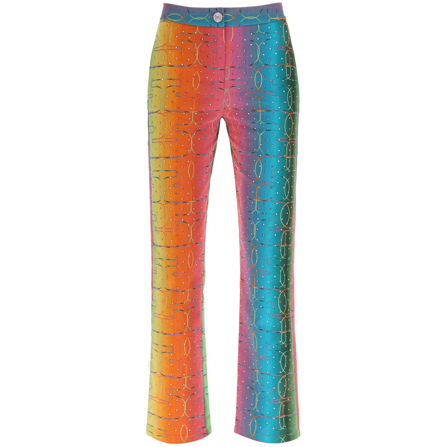 'Bery' Multicolor Rhinestone Pants