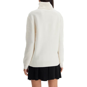 Wool High-Neck Sweater