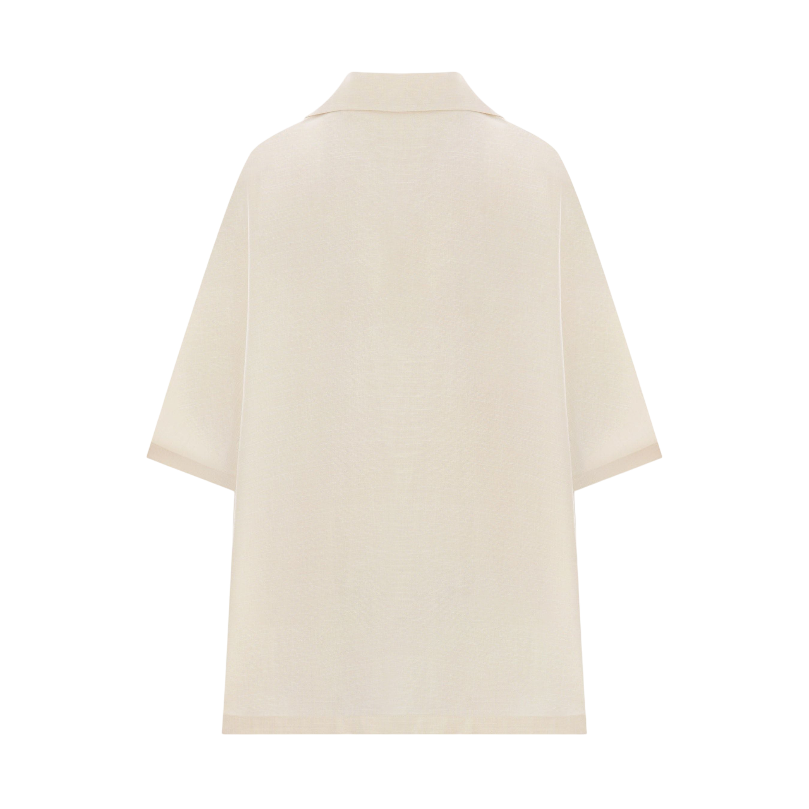 Wen Wool, Silk and Linen Oversize Blouse-THE ROW-JOHN JULIA