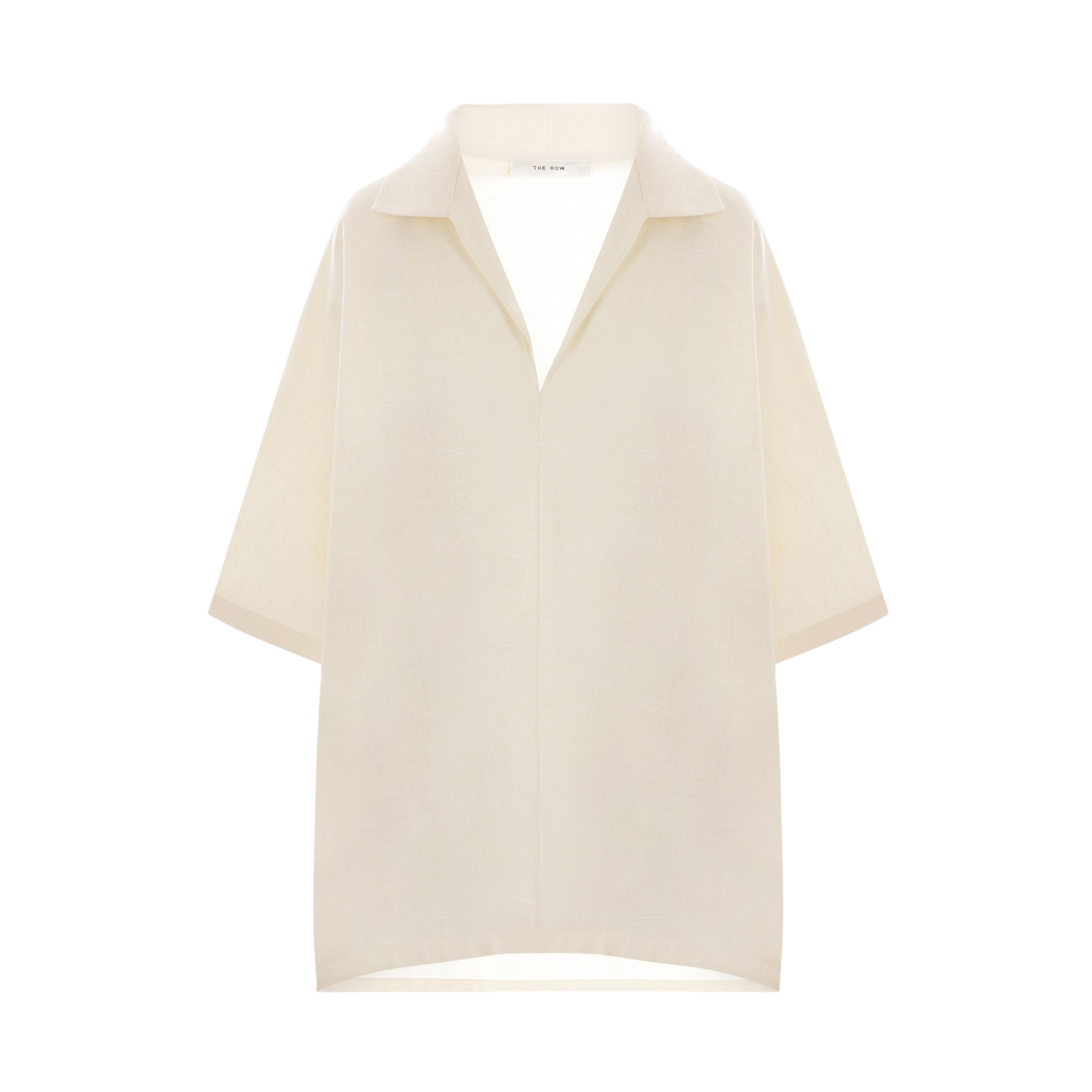 Wen Wool, Silk and Linen Oversize Blouse-THE ROW-JOHN JULIA