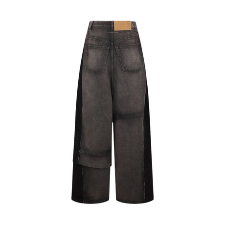 MM6 MAISON MARGIELA-Wide-Leg Denim Jeans-JOHN JULIA