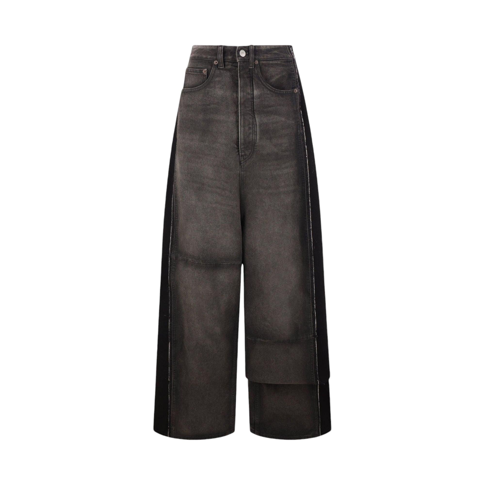 Wide-Leg Denim Jeans-MM6 MAISON MARGIELA-JOHN JULIA