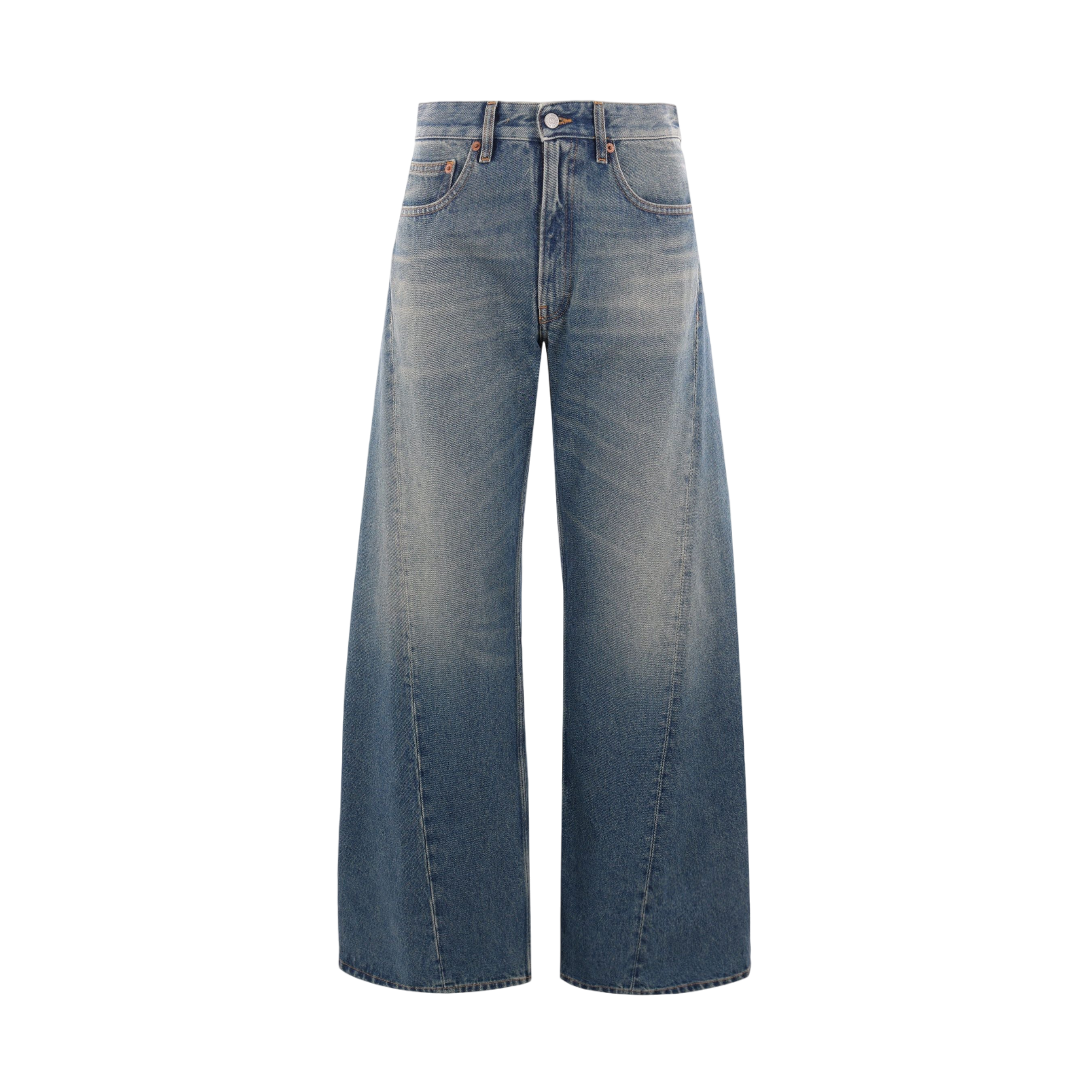 Wide-leg Denim Jeans-MM6 MAISON MARGIELA-JOHN JULIA