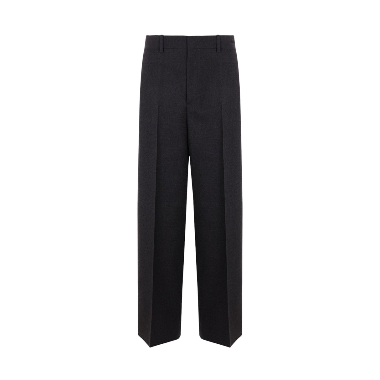 Wide-leg Gabardine Trousers-GUCCI-JOHN JULIA