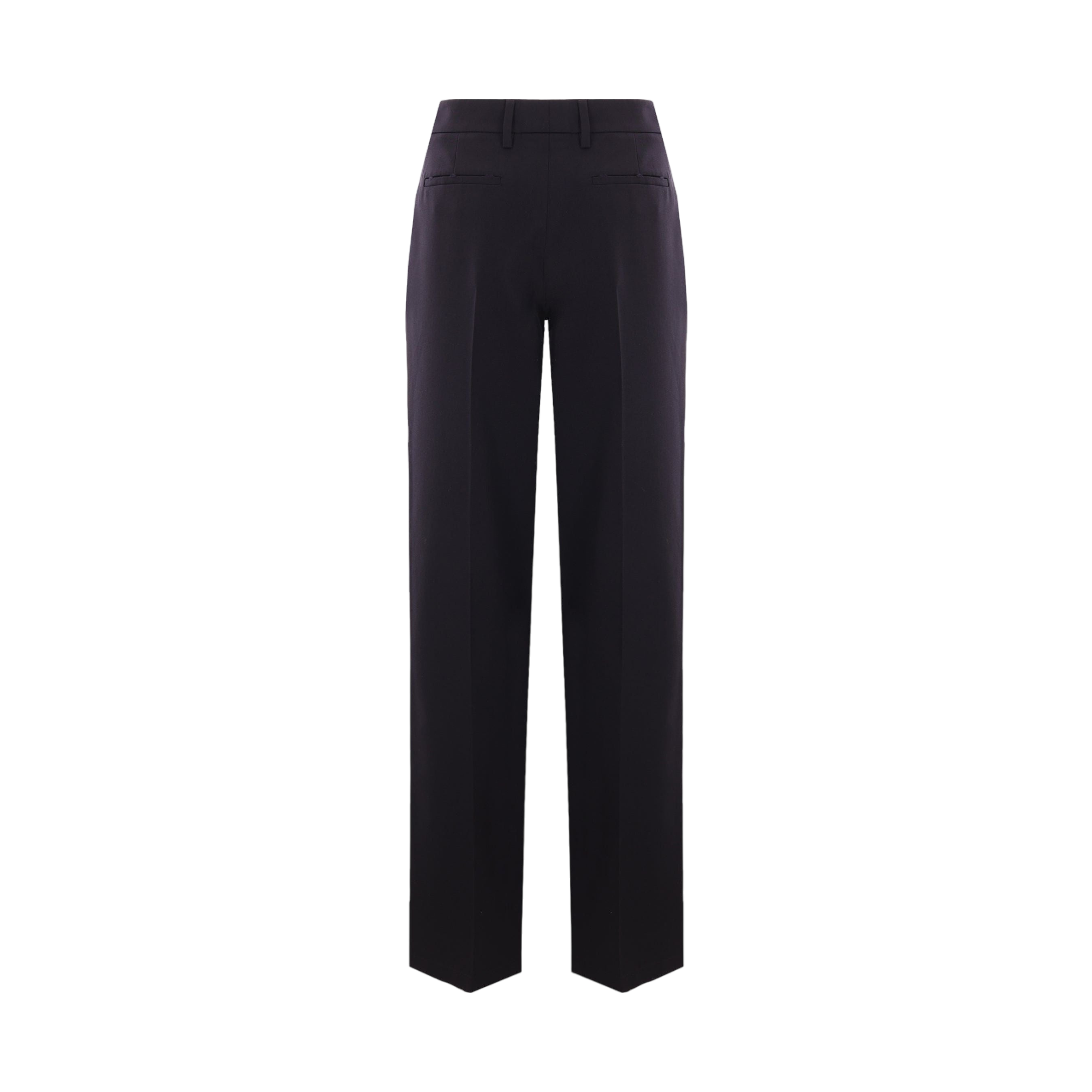 Wide-leg Gabardine Trousers-PRADA-JOHN JULIA