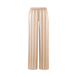 Wide-leg Pequin Silk Trousers-FENDI-JOHN JULIA