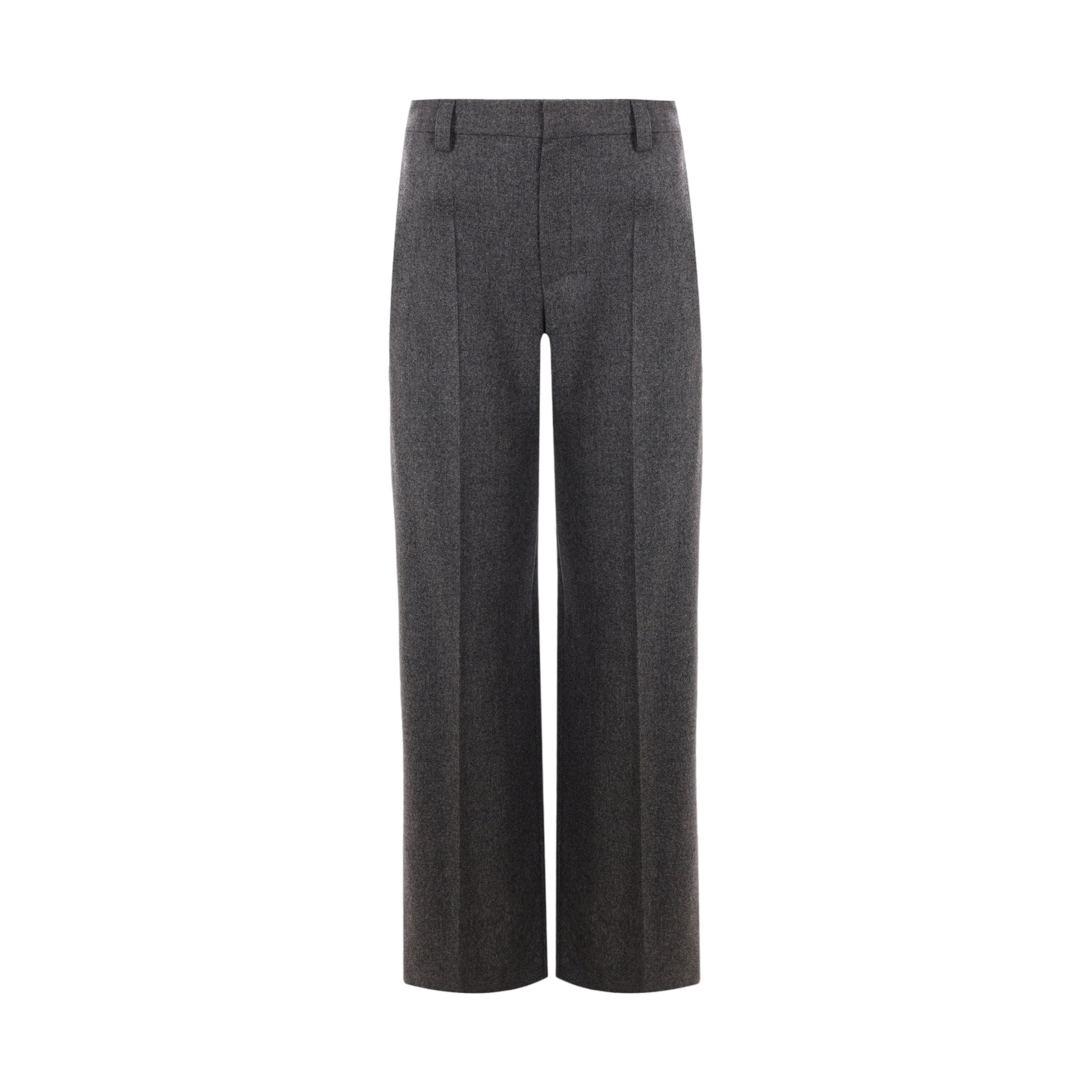 Wide-leg Wool and Cashmere Trousers-BRUNELLO CUCINELLI-JOHN JULIA