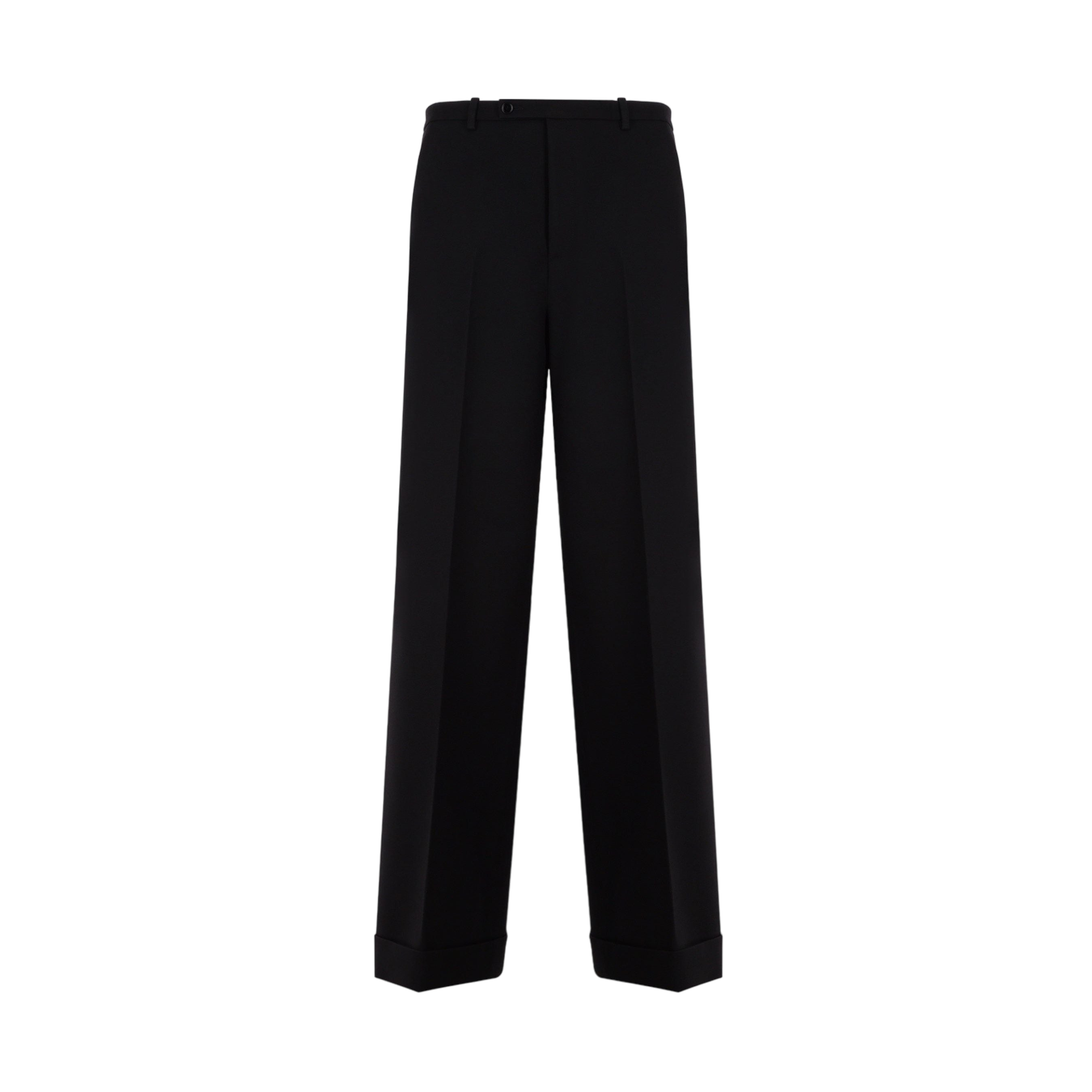 Wide-leg Wool Pants-GUCCI-JOHN JULIA