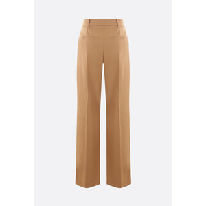 Wide-leg Wool Trousers-CHLOÉ-JOHN JULIA