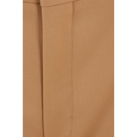 Wide-leg Wool Trousers-CHLOÉ-JOHN JULIA