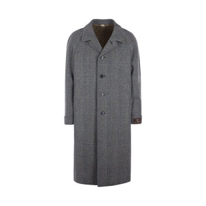 Wool and Cashmere Blend Coat-GUCCI-JOHN JULIA