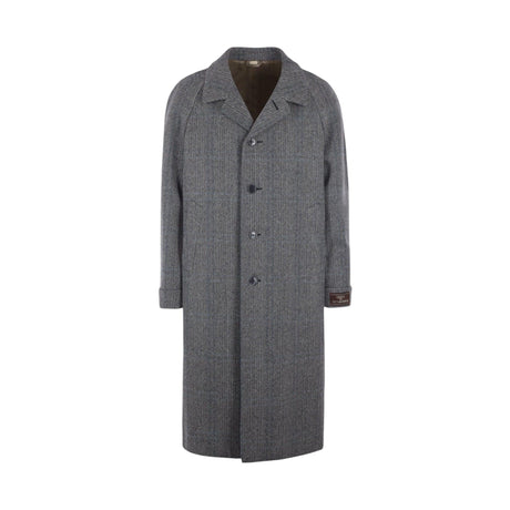 Wool and Cashmere Blend Coat-GUCCI-JOHN JULIA