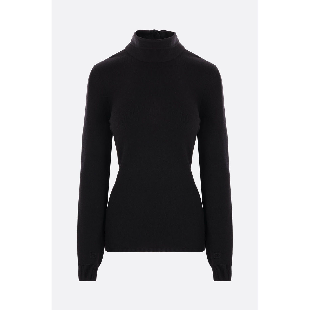 Wool And Cashmere Blend Sweater With Knots-GIVENCHY-JOHN JULIA