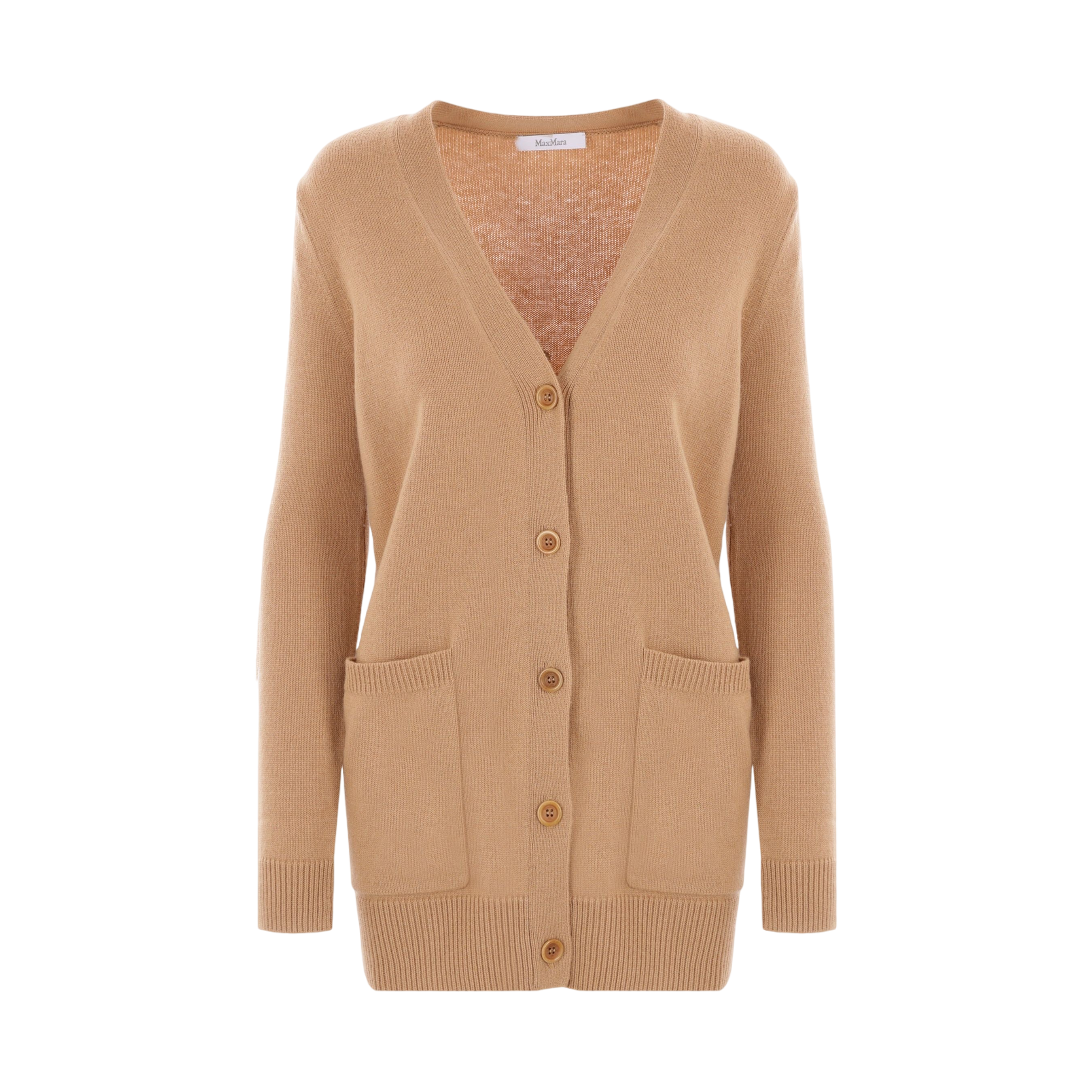 Wool and Cashmere Cardigan-MAX MARA-JOHN JULIA