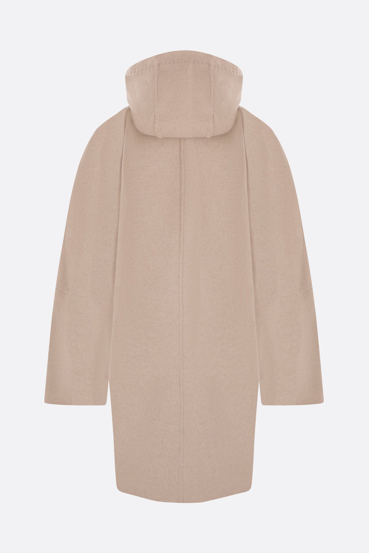 Wool And Cashmere Hooded Coat-MAX MARA-JOHN JULIA