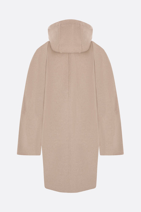 Wool And Cashmere Hooded Coat-MAX MARA-JOHN JULIA