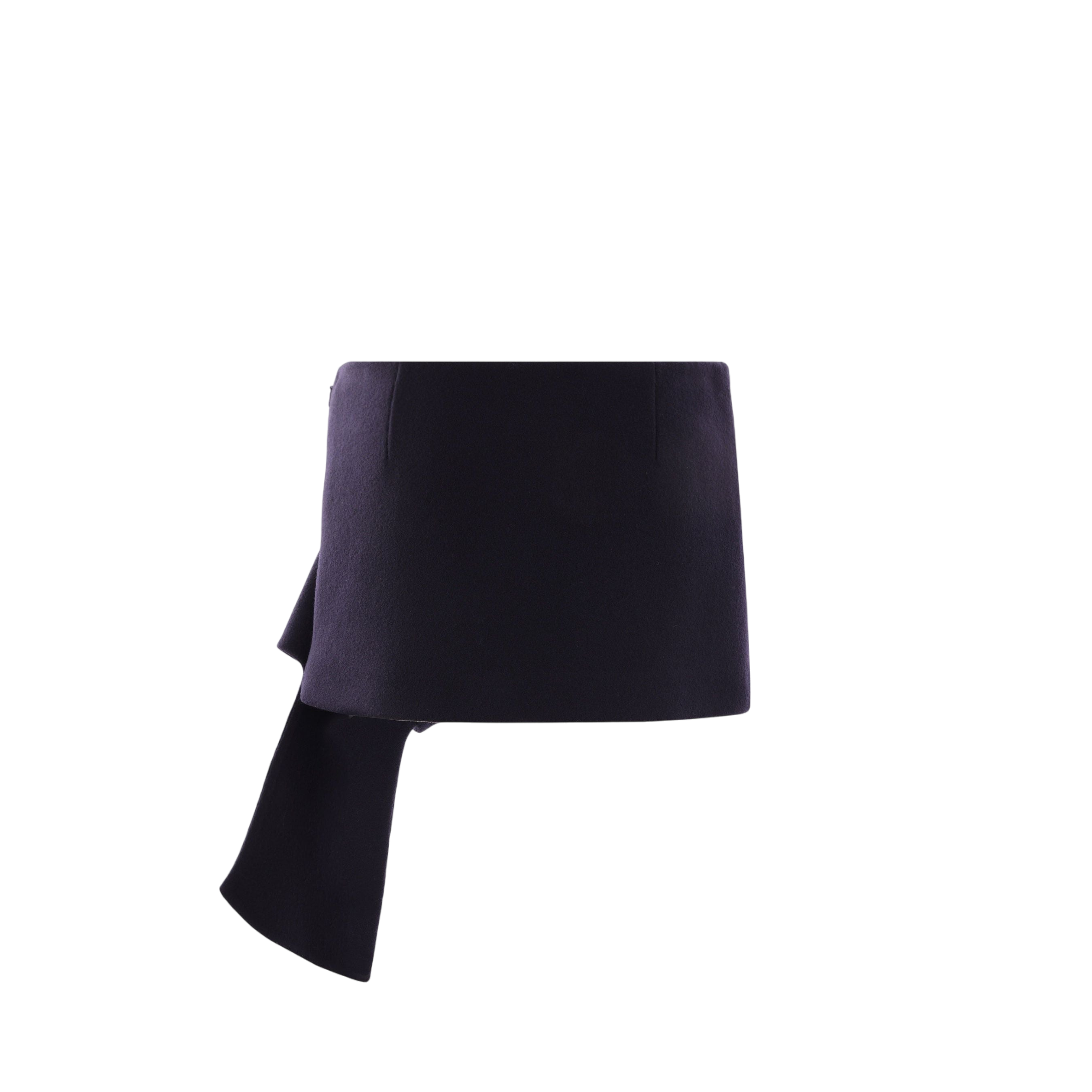 Wool and Cashmere Miniskirt-PRADA-JOHN JULIA