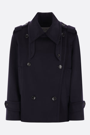 Wool And Cashmere Peacoat-MAX MARA-JOHN JULIA