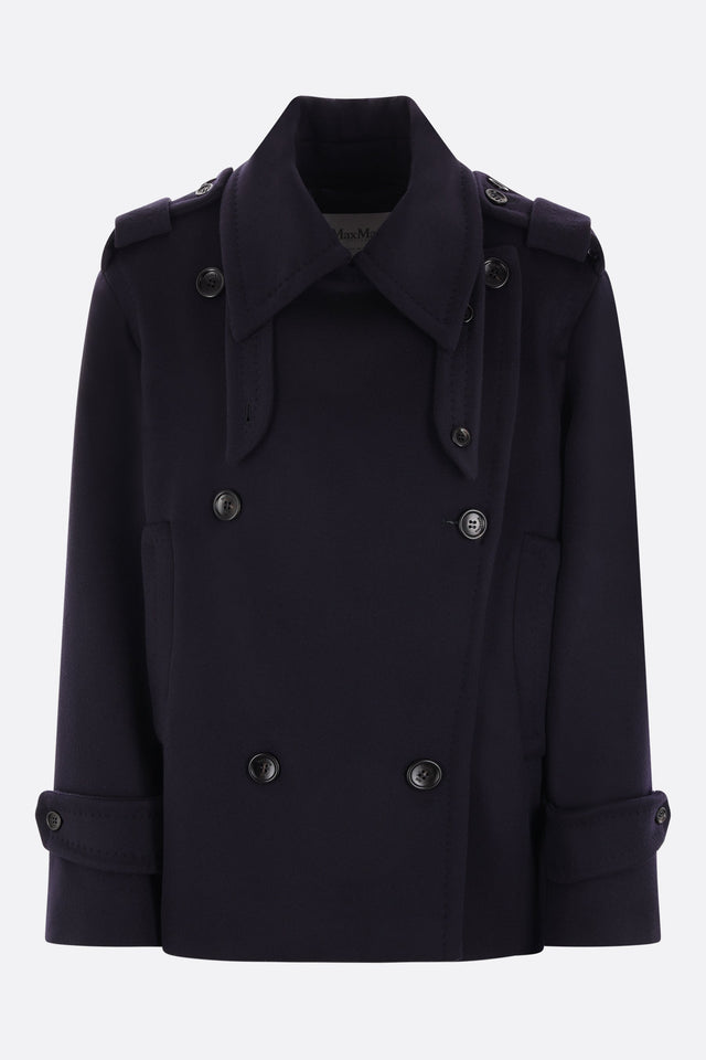 Wool And Cashmere Peacoat-MAX MARA-JOHN JULIA