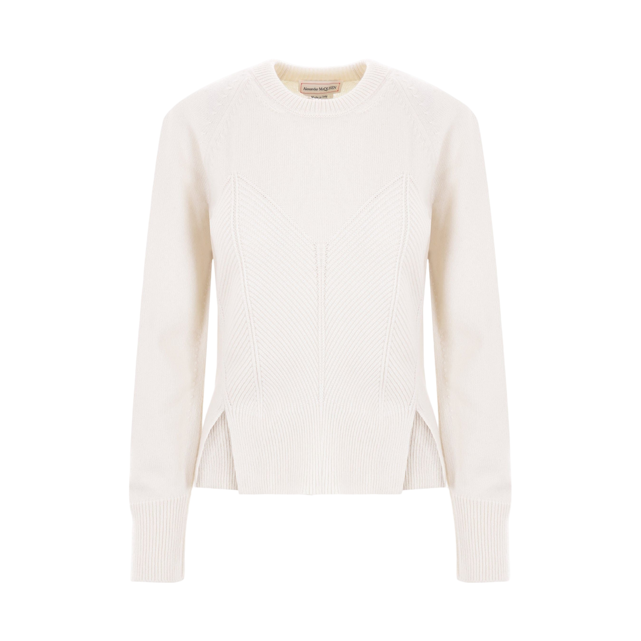 Wool and Cashmere Sweater-ALEXANDER MCQUEEN-JOHN JULIA