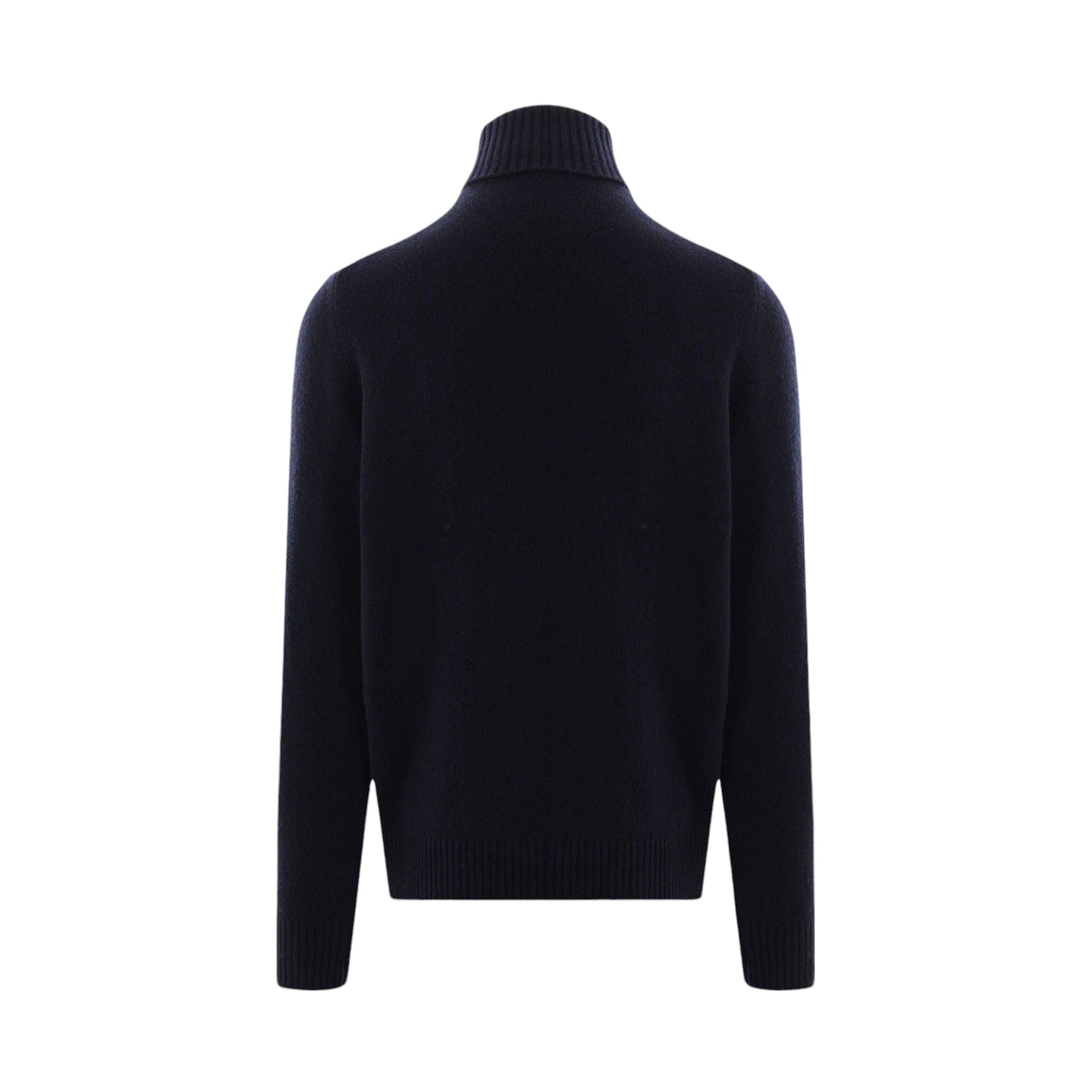 Wool and Cashmere Turtleneck-ROBERTO COLLINA-JOHN JULIA