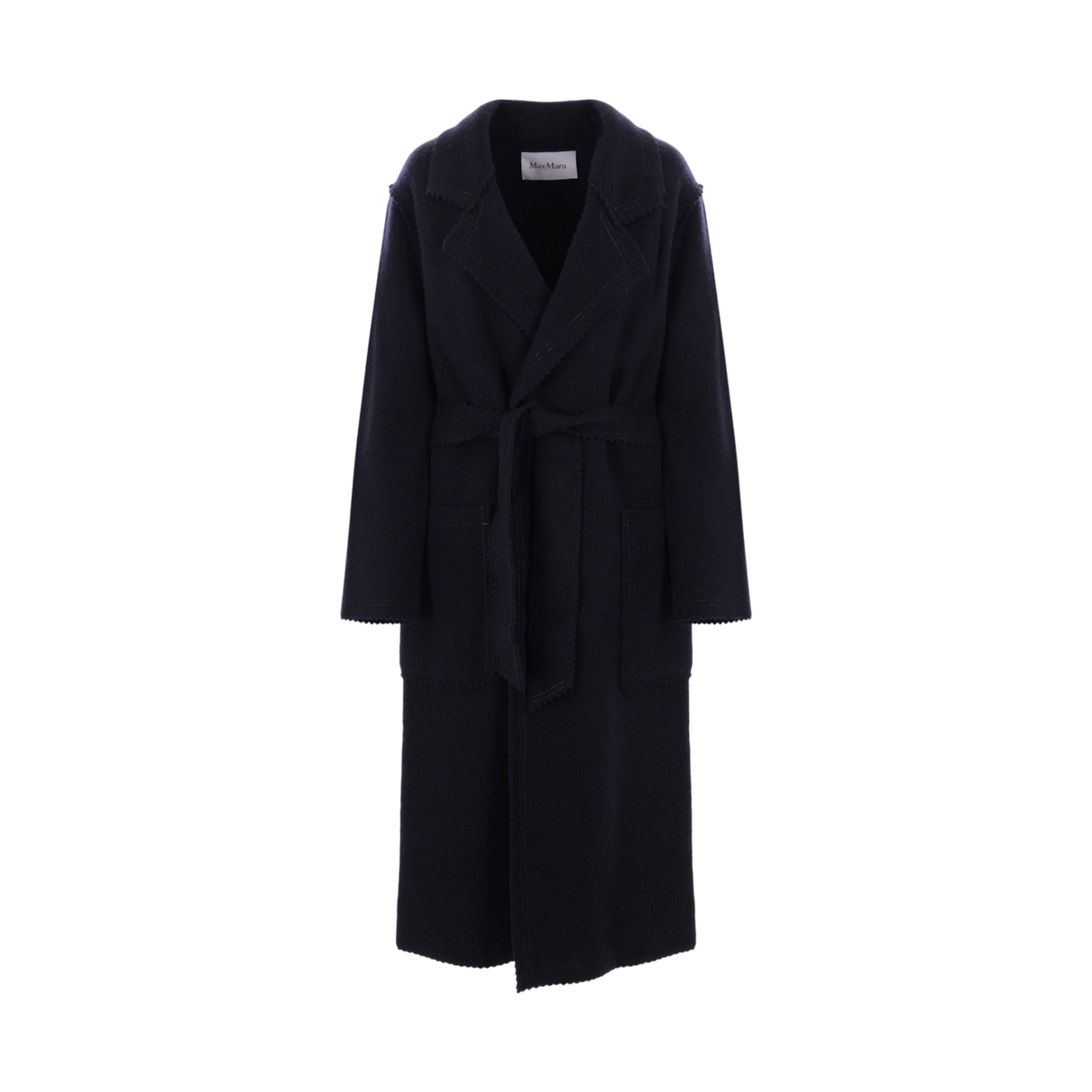 Wool and Cashmere Wrap Coat-MAX MARA-JOHN JULIA