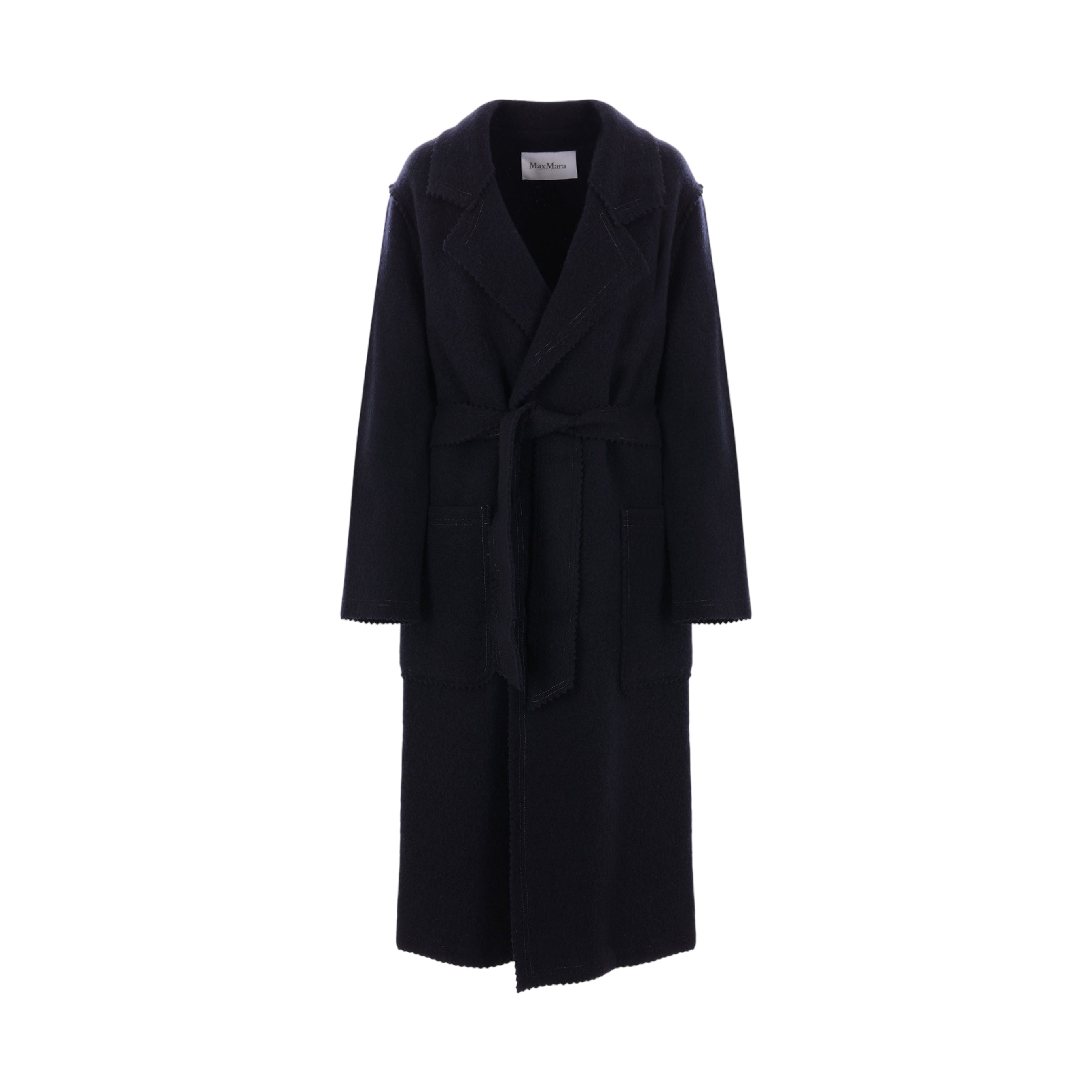 Wool and Cashmere Wrap Coat-MAX MARA-JOHN JULIA