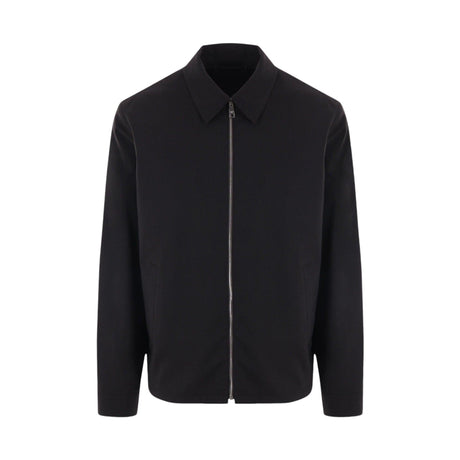 Wool and Mohair Overshirt-PRADA-JOHN JULIA