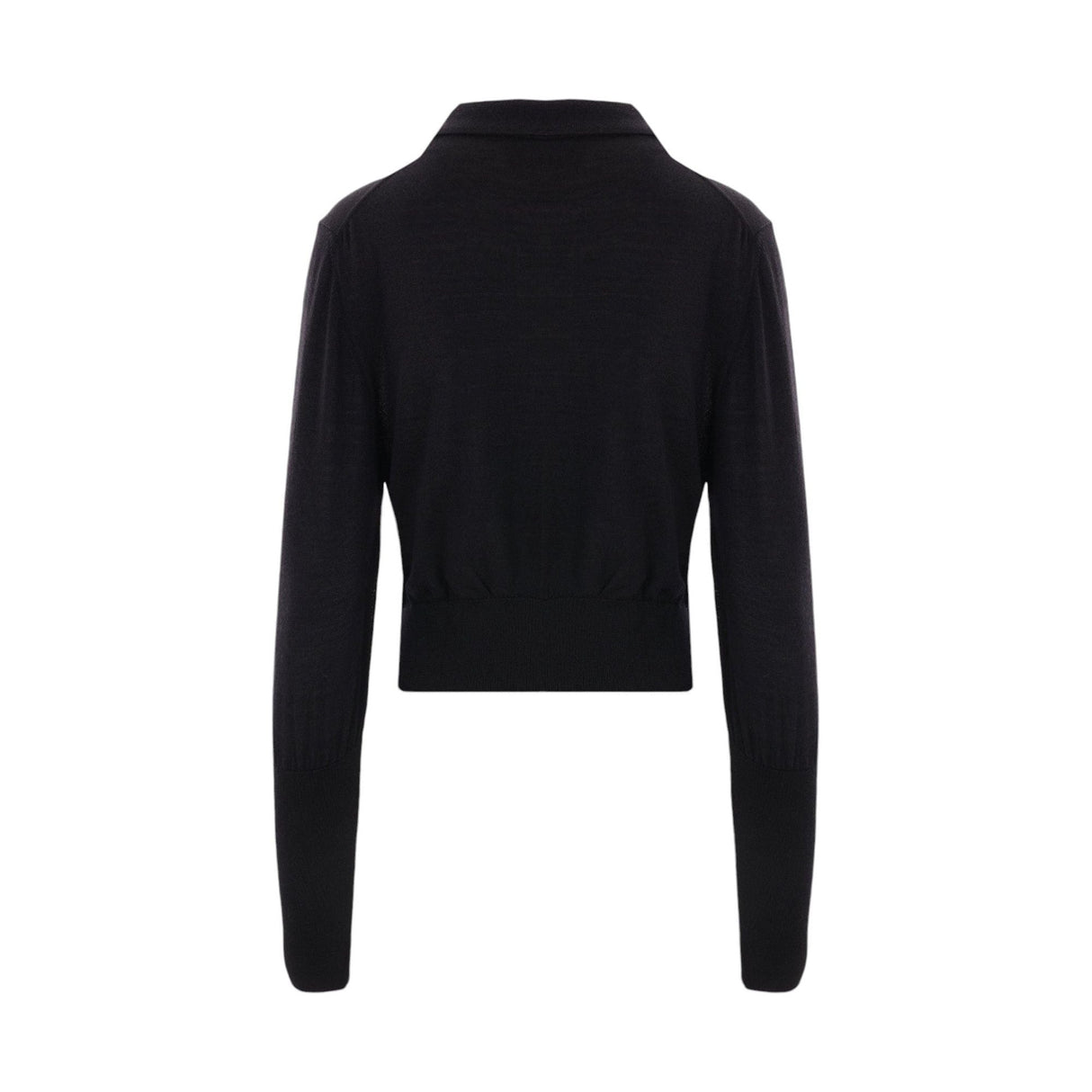 Wool and Silk Polo Sweater-SIMONE ROCHA-JOHN JULIA