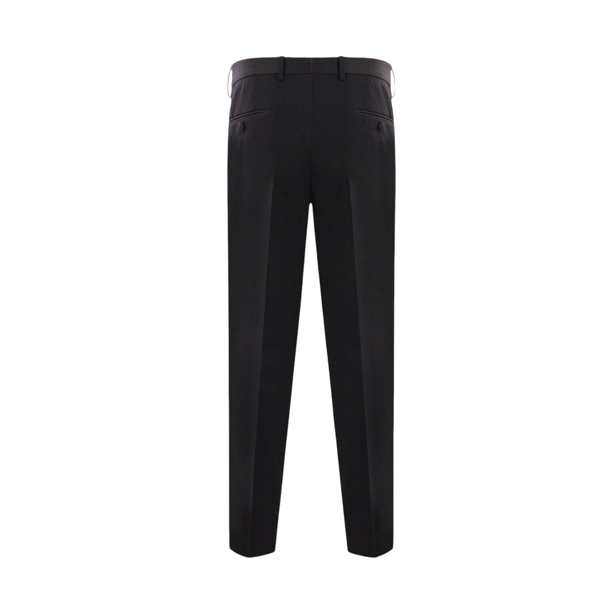 Wool and Silk Tuxedo Trousers-DOLCE&GABBANA-JOHN JULIA