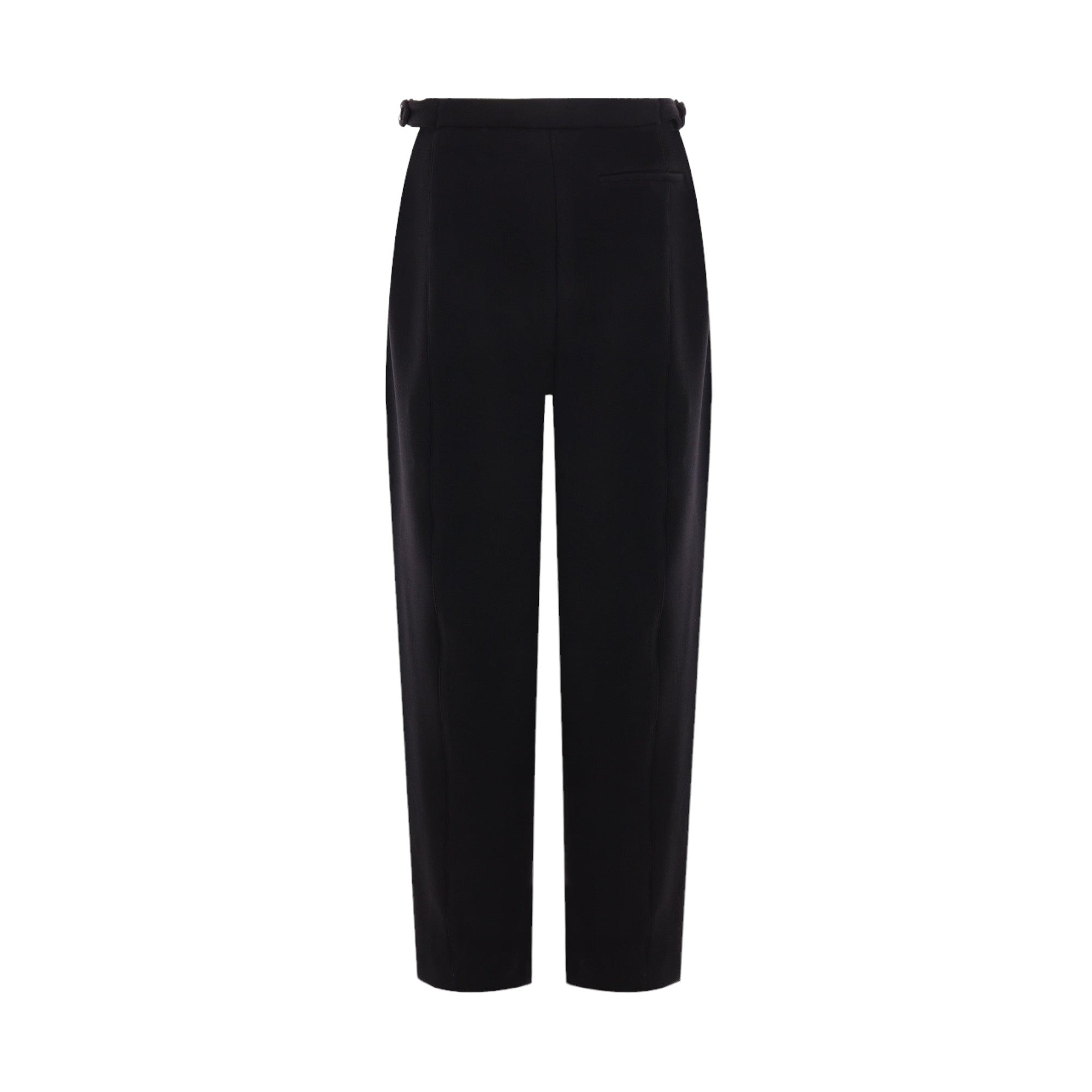 Wool Blend Curved-leg Pants-ALAÏA-JOHN JULIA