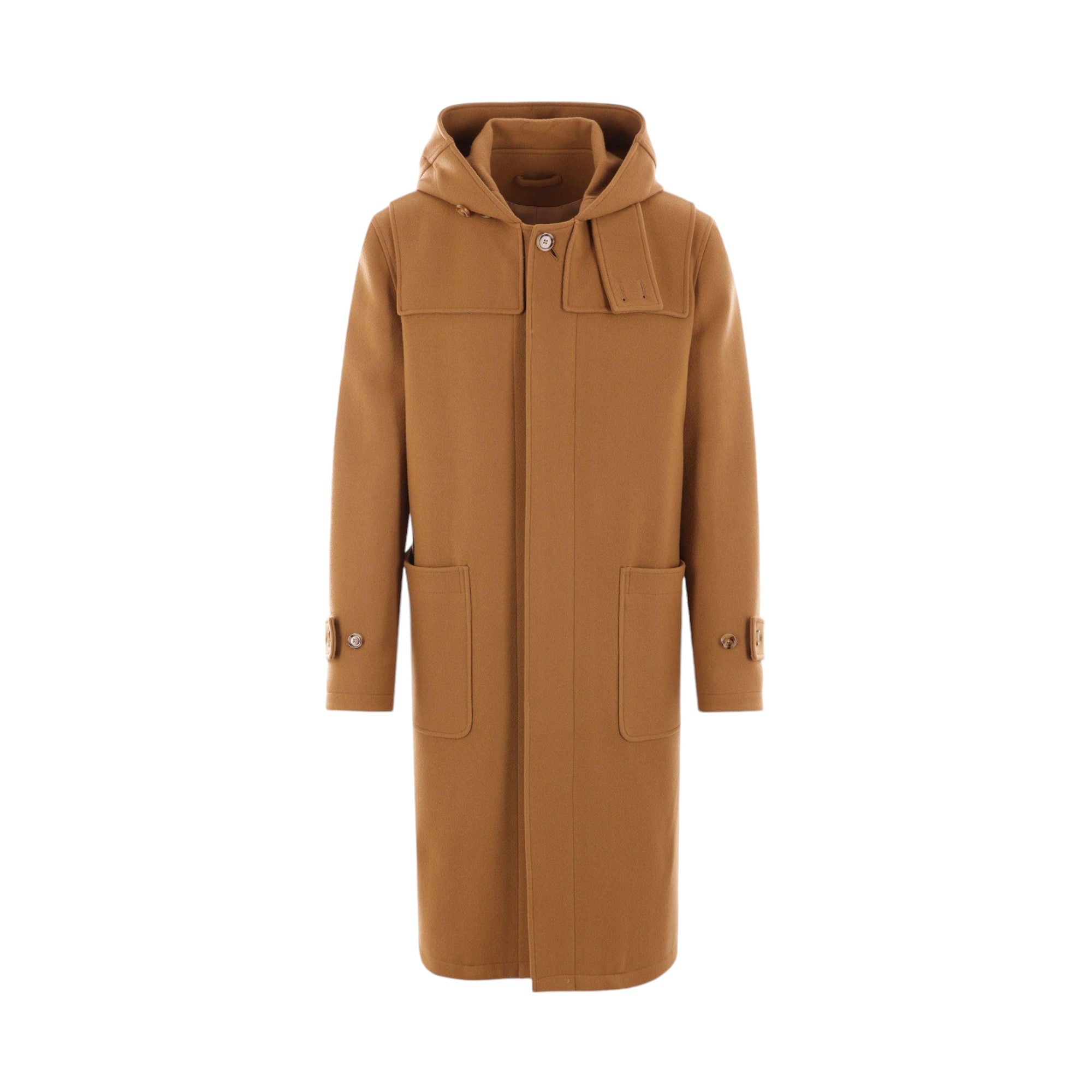 Wool Blend Montgomery Coat-LARDINI-JOHN JULIA