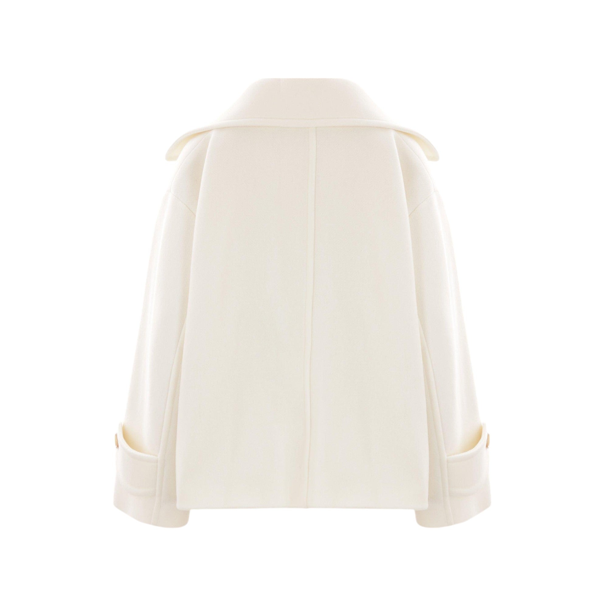 Wool Blend Oversized Caban-CHLOÉ-JOHN JULIA