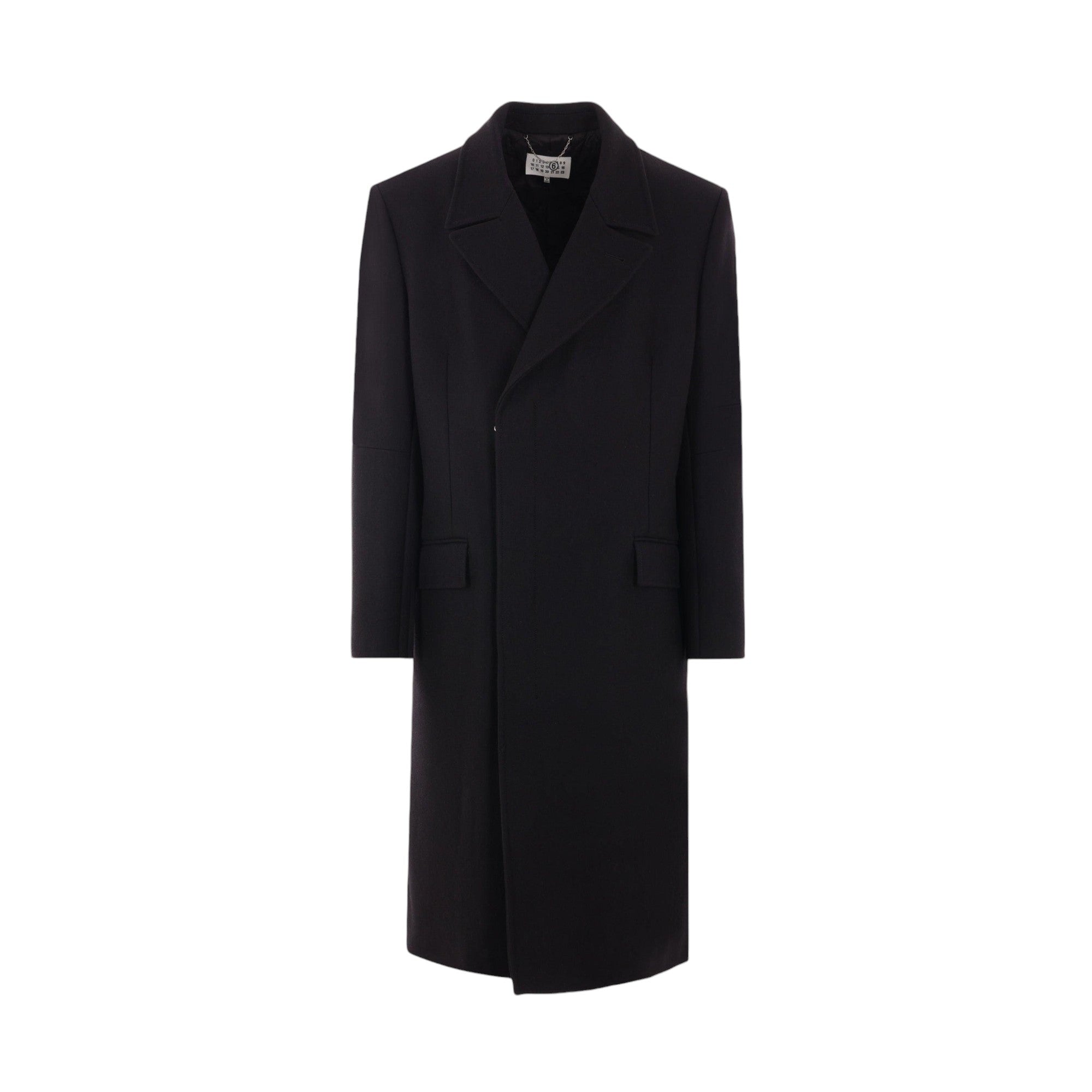 Wool Blend Padded Coat-MM6 MAISON MARGIELA-JOHN JULIA