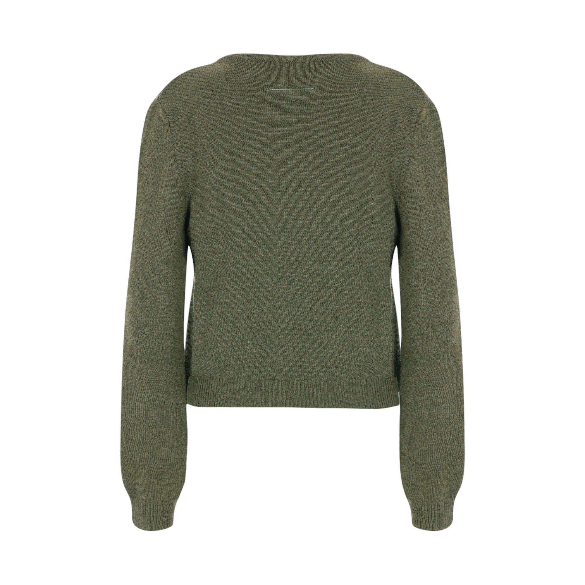 Wool Blend Pullover-MM6 MAISON MARGIELA-JOHN JULIA