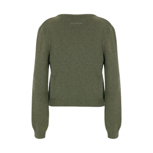 Wool Blend Pullover-MM6 MAISON MARGIELA-JOHN JULIA