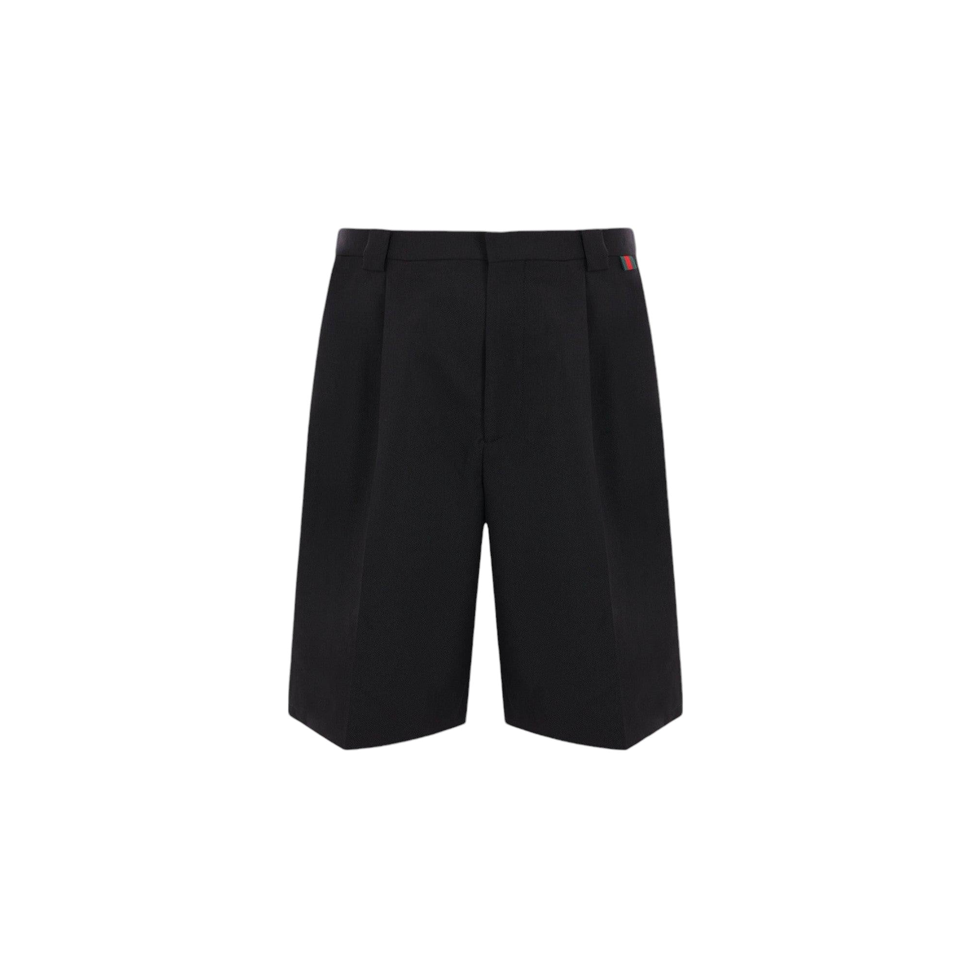 Wool Blend Shorts-GUCCI-JOHN JULIA