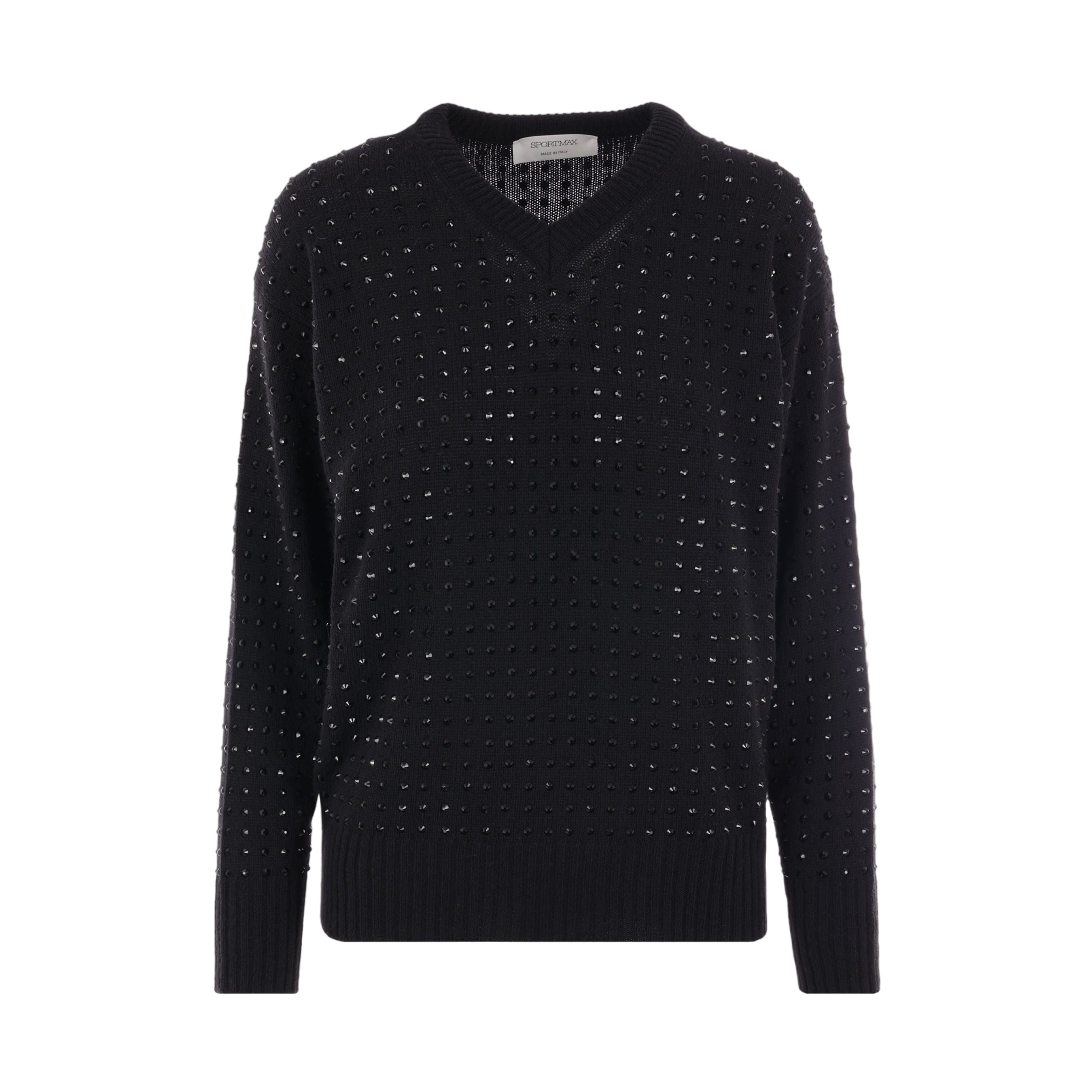 Wool Blend Sweater-SPORTMAX-JOHN JULIA