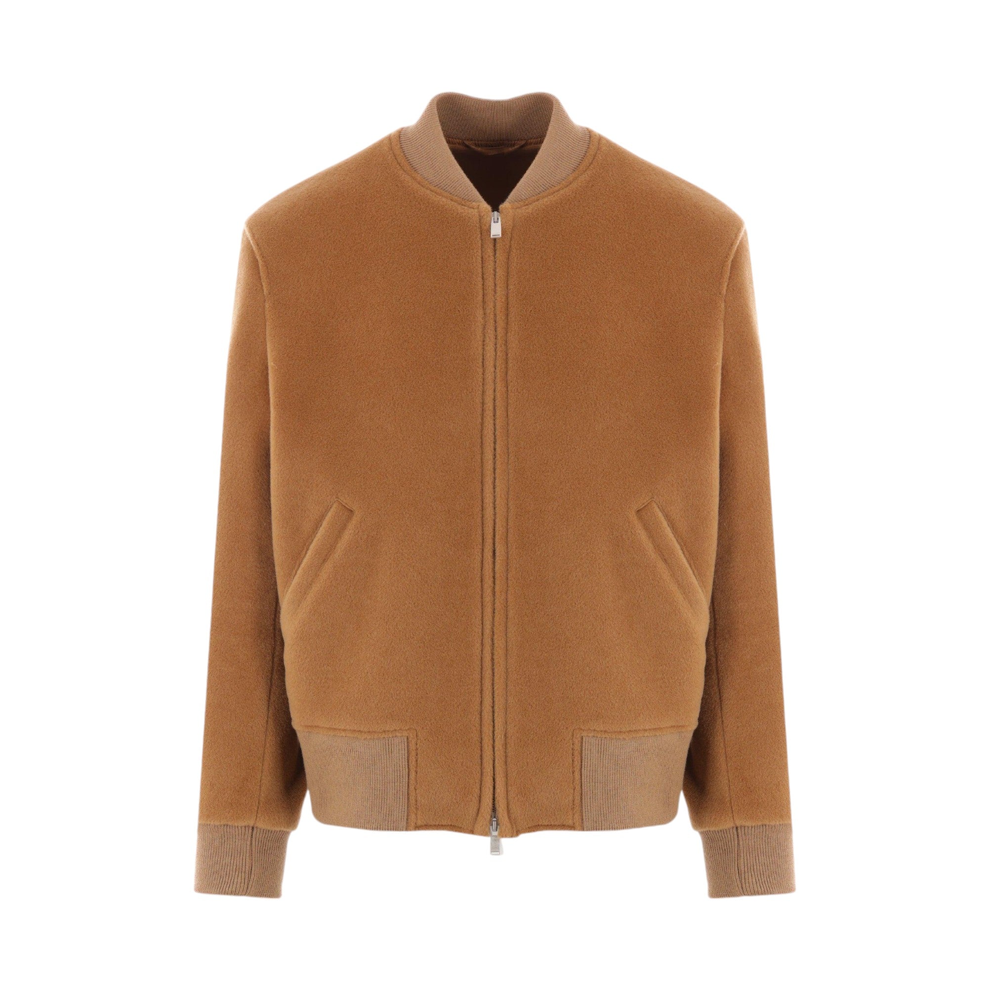 Wool Bomber Jacket-LARDINI-JOHN JULIA