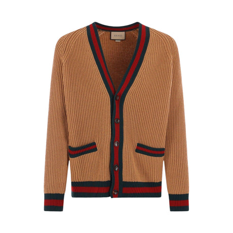 Wool Cardigan-GUCCI-JOHN JULIA