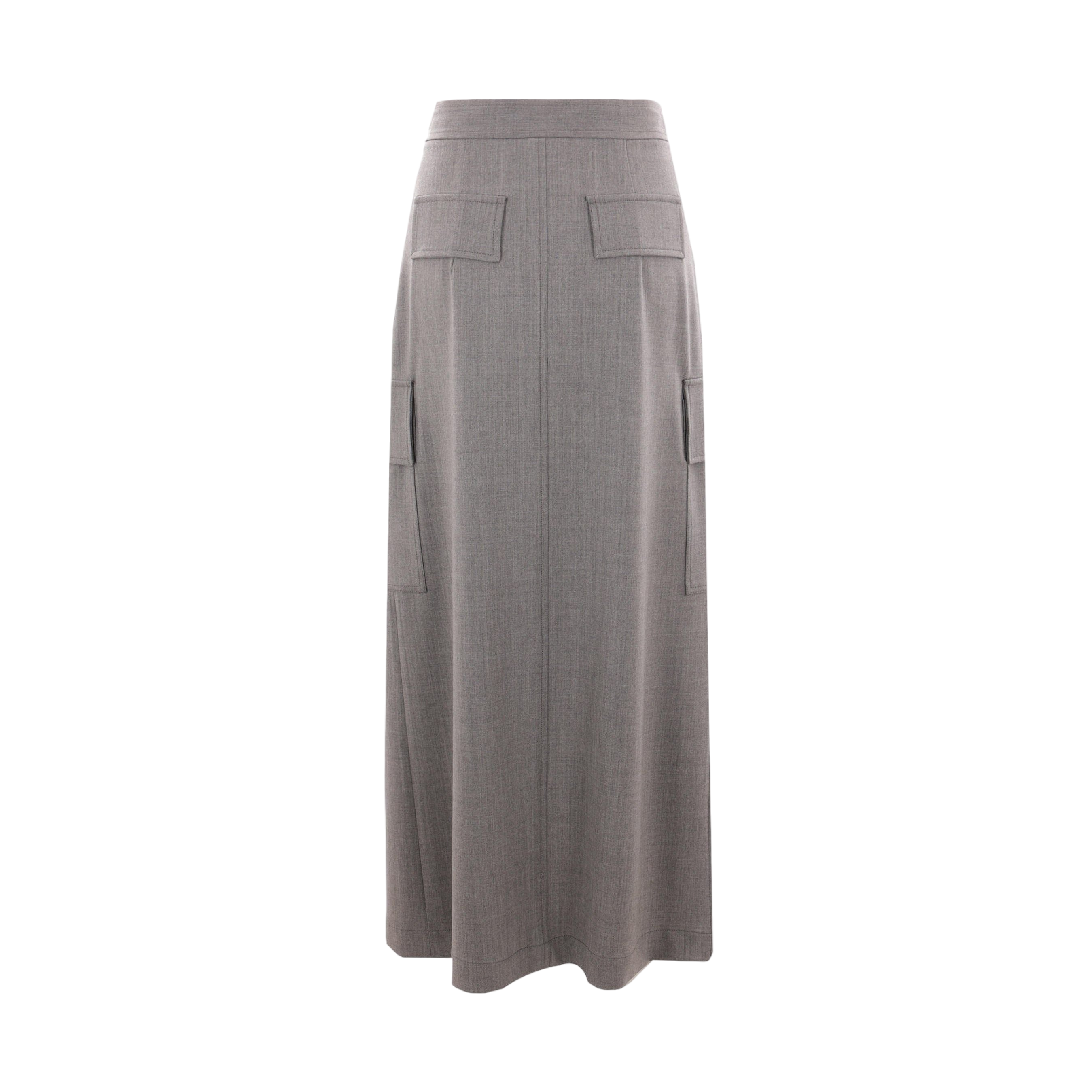 Wool Cargo Skirt-CRIDA-JOHN JULIA