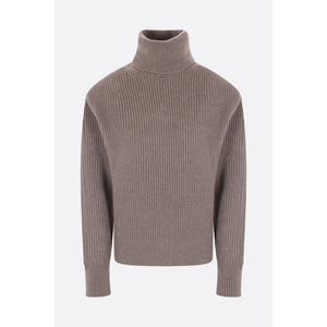 Wool Cashmere Blend Turtleneck-STELLA MCCARTNEY-JOHN JULIA