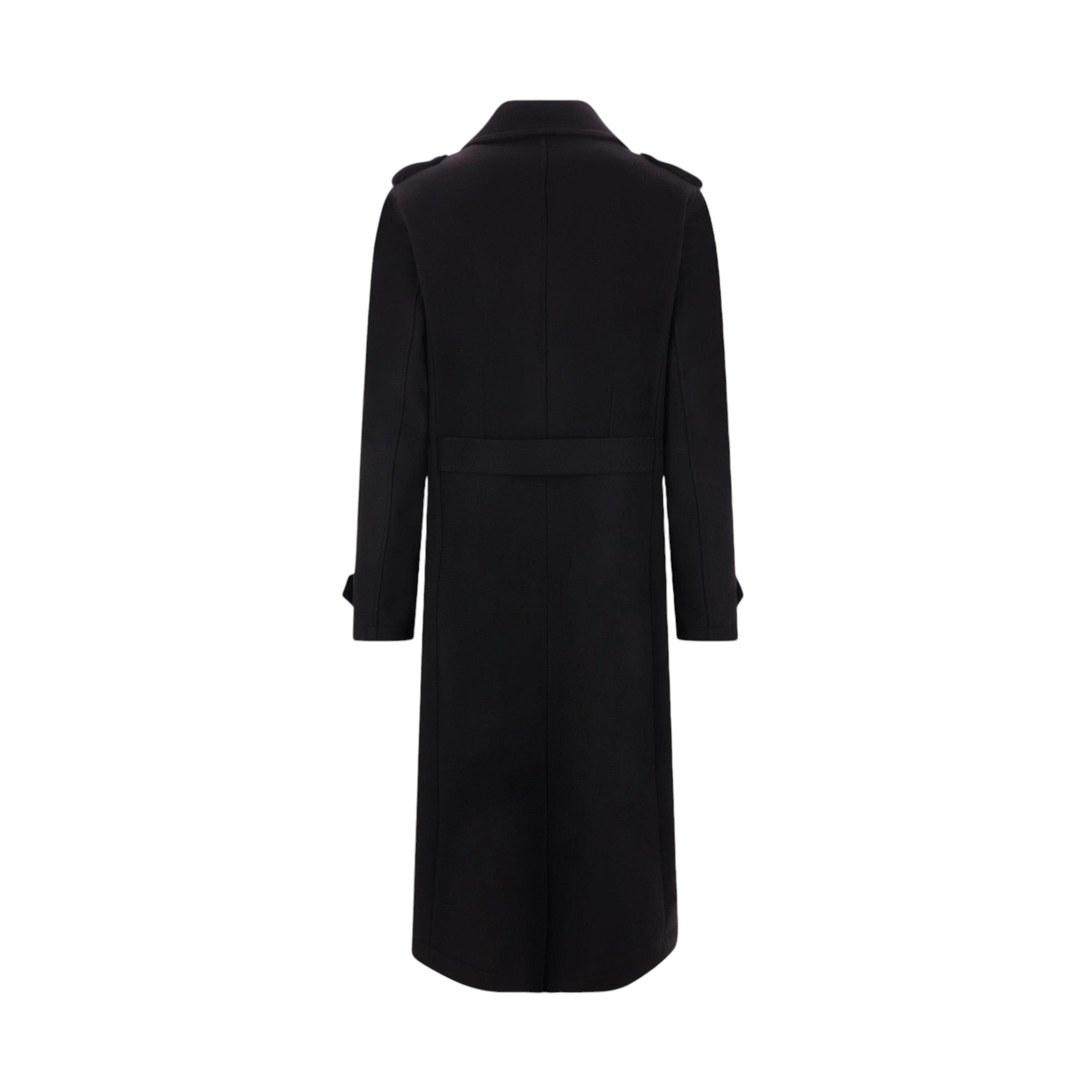 Wool Cashmere Double-breasted Coat-DOLCE & GABBANA-JOHN JULIA